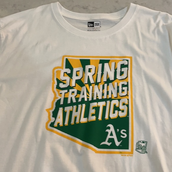 New Era Oakland As spring training tshirt 2xl - Picture 2 of 6